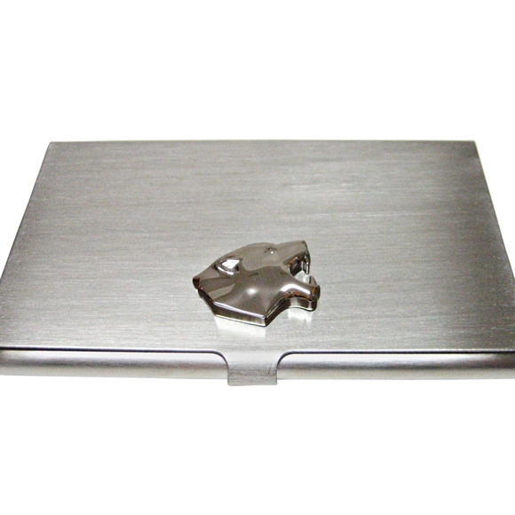 Puma Wild Cat Head Business Card Holder